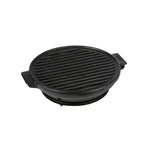 Premium Cast Iron Stove Grill 9.5 inch ( Pre Seasoned Ready to Use )