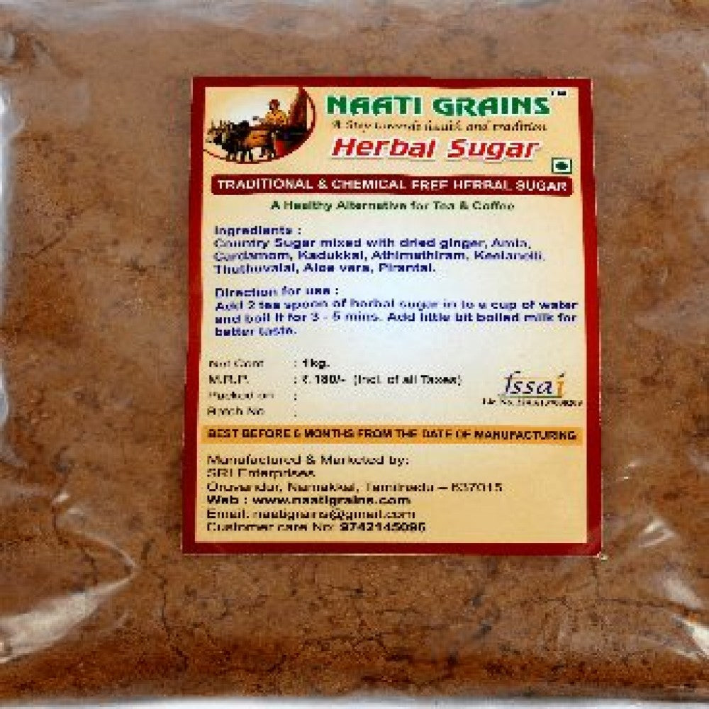 Herbal Jaggery Powder (Herbal Tea)
