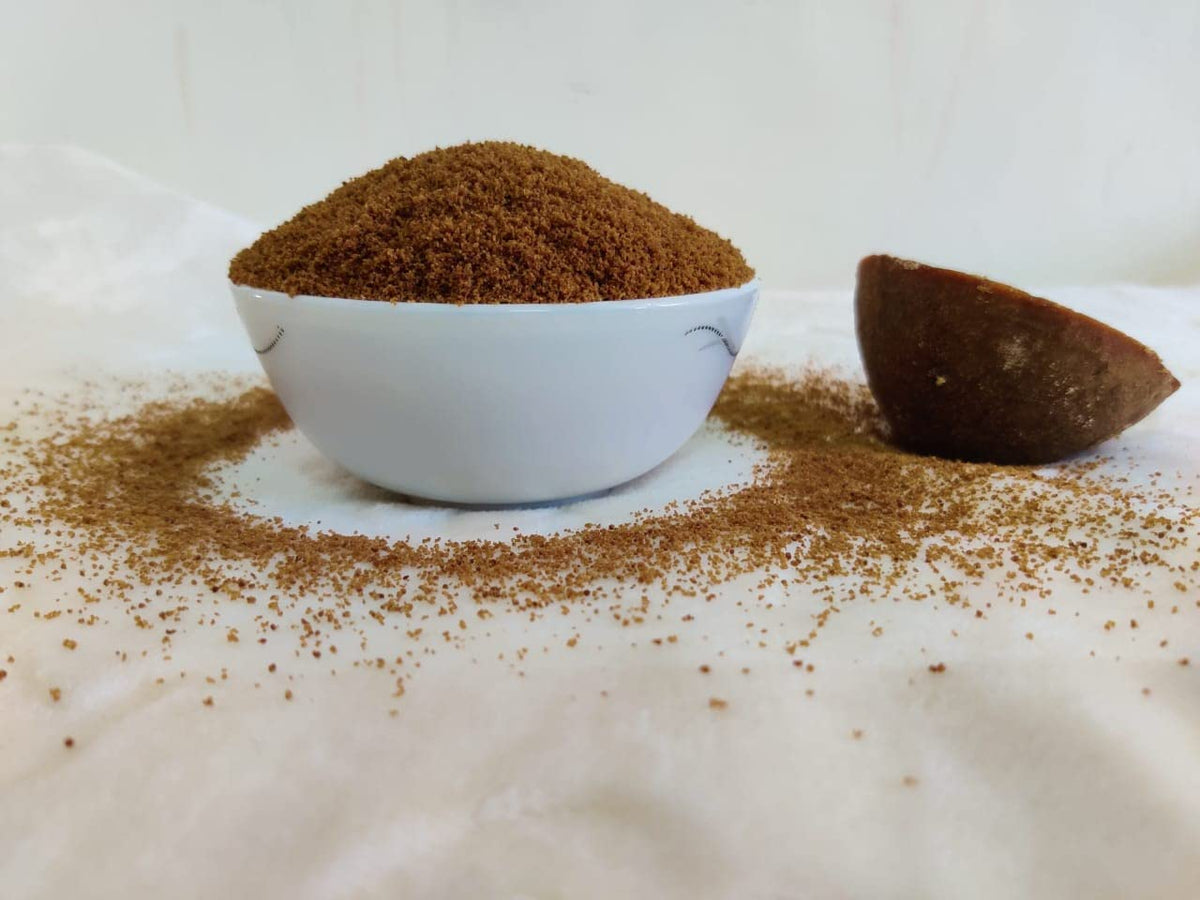 Palm Jaggery Powder / Palm Sugar (Karupatti / Panai vellam)