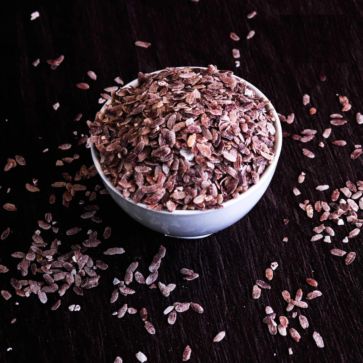 Black Beaten Rice Thick(Black Rice Poha / Karupu Kavuni aval) - Naturally Grown
