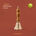 Virgin Kansa Bronze Pooja Bell Extra Small 2 Inch | 78% Copper & 22% Tin | Vengalam / Kanchu | Traditional Pooja Bell