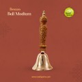 Virgin Kansa Bronze Pooja Bell Medium 3 Inch | 78% Copper & 22% Tin | Vengalam / Kanchu | Traditional Pooja Bell Virgin Kansa Bronze Pooja Bell Medium 3 Inch | 78% Copper & 22% Tin | Vengalam / Kanchu | Traditional Pooja Bell