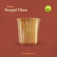 Virgin Kansa Bronze Bengal Glass | 78% Copper & 22% Tin | Vengalam / Kanchu| Traditional Bronze Drinking Glass Virgin Kansa Bronze Bengal Glass | 78% Copper & 22% Tin | Vengalam / Kanchu| Traditional Bronze Drinking Glass