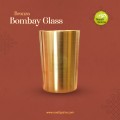 Virgin Kansa Bronze Bombay Glass | 78% Copper & 22% Tin | Vengalam / Kanchu | Traditional Bronze Drinking Glass