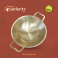 Virgin Kansa Bronze Appa Chatty / Appam Pan – 78% Copper | 22% Tin