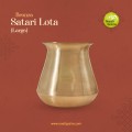 Virgin Kansa Bronze Satari Lota (Large) | 78% Copper & 22% Tin | Vengalam / Kanchu