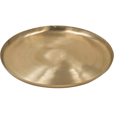 Bronze Dinner Plate - 10 inch ( Kansa / Vengalam / Kanchu - Traditionally Handcrafted )