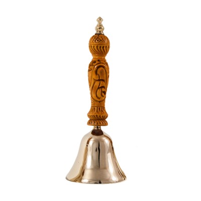 Bronze Pooja Bell ( Pure Kansa - Traditionally Handcrafted )