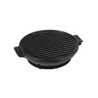 Ultra Smooth Cast Iron Stove Grill 9.5 inch ( Pre Seasoned Ready to Use )