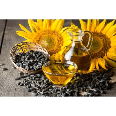 Wood Pressed Sunflower Oil (100% Cold Pressed)