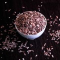 Black Beaten Rice Thick  (Black Rice Poha / Karupu Kavuni aval) - Naturally Grown