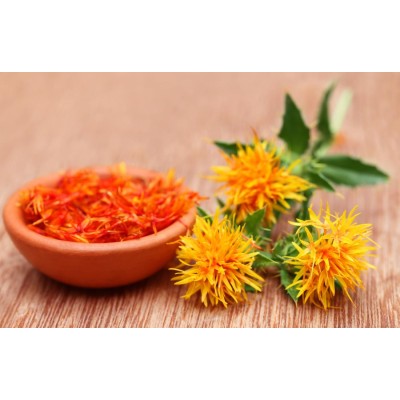 Wood Pressed Safflower Oil (100% Cold Pressed)